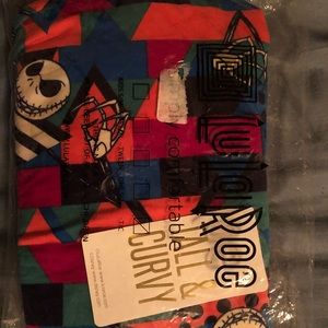 Lularoe Nightmare Before Christmas Jack Leggings